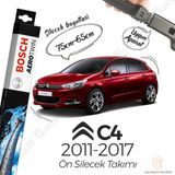 Bosch Aerotwin Citroen C4 2011-2017 Uyumlu Muz Silecek Takımı