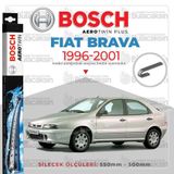 Bosch Aerotwin Fiat Brava 1996-2001 Ön Muz Silecek Takımı