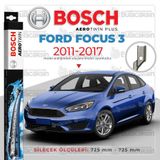 Bosch Aerotwin Ford Focus 3 2011-2017-A640 Muz Silecek Takımı