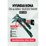 Bosch Aerotwin Hyundai Kona 2 2023-2025 Ön ve Arka Silecek Takımı