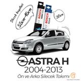 Bosch Aerotwin Opel Astra H 2004-2013 3'lü Ön ve Arka Silecek Takımı Set