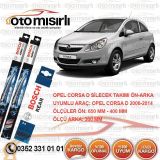 Bosch Aerotwin Opel Corsa D Silecek Seti