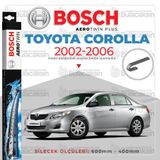 Bosch Aerotwin Toyota Corolla Sedan 2002-2006 Muz Silecek Takımı