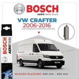 Bosch Aerotwin Volkswagen Crafter 2006-2016 Uyumlu Muz Silecek Takımı