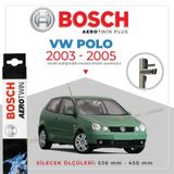 Bosch Aerotwin Volkswagen Polo 2003-2005 Uyumlu Muz Silecek Takımı