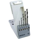 Bosch Ahşap Matkap Ucu Set 2-6 Mm 1/4 Hex Şaft 5'li Paket Dayanıklı ve Çok Amaçlı Kullanım 2608595525