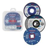 Bosch Aksesuarlar Bosch Pro 125 Mm X-lock Kesme Ve Flap Zımpara 5'li Set 2608619374