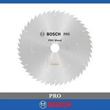 Bosch Aksesuarlar Bosch Pro 254x30 Mm 48 Diş Akülü Ahşap Daire Testere 2608842239