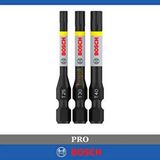 Bosch Aksesuarlar Bosch Pro Impact 3'lü Torx Bits Uç Seti T25-t30-t40 2608521u55