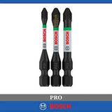 Bosch Aksesuarlar Bosch Pro Impact 3'lü Yıldız Bits Uç Seti Pz1-pz2-pz3 55mm 2608521u57