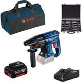 Bosch Akülü Kırıcı Delici Makine Sds Plus Gbh 180-LI (Aksesuar Set (11 Parça) + 1 x 3,0 Ah Akü + 18V-40 Şarj Cihazı)