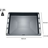 Bosch Ankastre Fırın Emaye Derin Tepsi 46,5 x 37,5 cm
