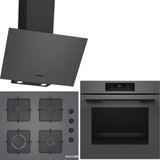 Bosch Antrasit Gri Ankastre Set Hjg852yn0t-pop6c9p30o-dwk64pj70t