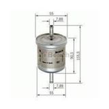 Bosch Audi A3 1.8 TFSI 2006-2007 Benzin Filtresi