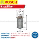Bosch Audi A6 2.0 TDI Mazot Filtresi