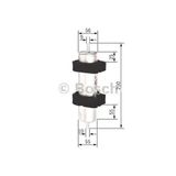 Bosch Audi Q5 3.0 TDI Quattro 11.2008 - 09.2012 Mazot Filtresi