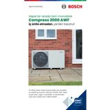 Bosch AWF MONOBLOK -MONOFAZE R32 Isı Pompası 16 KW CS2000