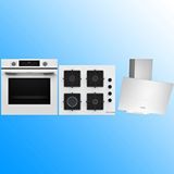 Bosch Beyaz 3'lü Ankastre Set ( Hua717bv0t-pop6c2p30o-dwk64pj20t )
