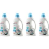 Bosch Beyazlar Için 4'lü Sıvı Çamaşır Deterjanı 1.5 Lt x 4 100 Yıkama - 1,2 lt