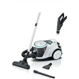 Bosch BGS41HY Premium Hepa Filtreli Toz Torbasız Elektrikli Süpürge - Ulpa Ultra Alerjii Filtresi - 10 Yıl Motor Garantili, Onerous Mutfak Tartısı Hediye - Beyaz