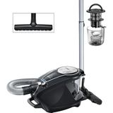 Bosch BGS7SIL64 2400 W A Sınıfı Hepa Toz Torbasız Elektrikli Süpürge Siyah