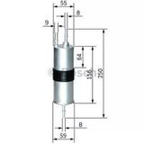 Bosch Bmw M 5 2011-2016 Benzin Filtresi