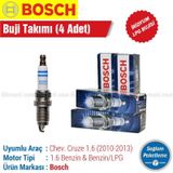 Bosch Chevrolet Cruze 1.6 İridyum LPG 2010-2013 Buji