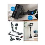 Bosch ÇİFT batarya 160dk Temizlik Unlimited 10 Dijital TurboSpinMotor Premium BCS104 Şarjlı Dikey Süpürge