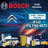 Bosch Citroen C2 1.6 2004 2009 Filtre Bakım Seti