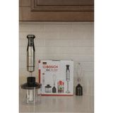 Bosch Çok Fonksiyonlu 5’li Blender Seti, Pratik ve Şık Mutfak Aleti - Altın - Gri