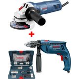 Bosch Çok Fonksiyonlu Taşlama ve Matkap Seti, 41 Parça Uç ile Profesyonel Kullanım - Seçenek 1