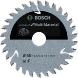 Bosch Çoklu Malzeme Için Akülü Daire Testere Bıçağı 85X15MM, 30 Diş