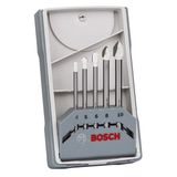 Bosch CYL 9 Fayans 5 Parça Gri Matkap Uç Seti