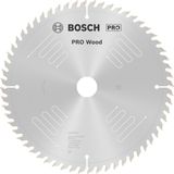 Bosch Daire Testere Bıçağı, Gri, 254x30x3.2 mm, 1 Adet | Yumuşak ahşap, sert ahşap için, Ø 254 mm, profesyonel aksesuar kablolu gönye ve gönye testere