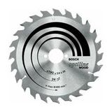 Bosch Daire Testere Bıçağı Optiline Wood 235X30/25 mm 24 Diş - Gri
