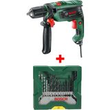 Bosch Darbeli Matkap Easyimpact 500 + Bosch 15 Parça Matkap Ucu Seti