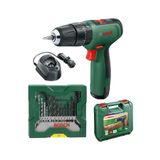 Bosch Darbeli Matkap Şarjlı Matkap Akülü Matkap Vidalama + 15 Parça Matkap Ucu Seti