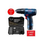 Bosch Darbeli Matkap Şarjlı Matkap Akülü Vidalama Matkap Ucu Vidalama Ucu Lokma Ucu Panç Set