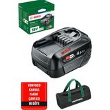 Bosch Dik Süpürge Yedek 18V 4.0 Ah Batarya Şarjlı Akülü Elektrikli Dikey Süpürge Bataryası Yedek Akü