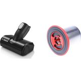 Bosch Dikey Şarjlı Süpürgeler Için Turbo Mini Başlık Seri 6-7 Uyumlu ve Çelik Filtre 2li Set - 1