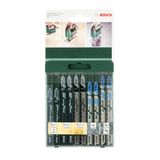 Bosch DIY 10'lu Ahşap ve Metal Dekupaj Bıçağı Seti