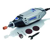 Bosch, Dremel 3000 Çok Amaçlı El Motoru, 130 W, F0133000JW, 5 Aksesuarlı, Siyah-Gri