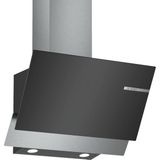 Bosch Duvar Tipi Davlumbaz 60 cm Eğimli Tasarım Siyah Renk 290 W Güçlü Motor