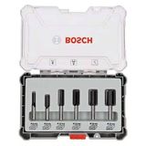 Bosch Düz Freze Seti 6 Parça 6 mm Şaft Çapında PRO Modeli Yüksek Kalite Kesici Özellikleri