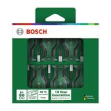 BOSCH Düz ve Yıldız Uçlu Topaç Tornavida Takımı 6 Parça
