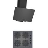 Bosch DWK64PJ70T - POP6C9P30O Gri 2'li Ankastre Set
