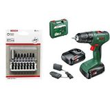 Bosch Easydrill 18v-40 2.0ah Çift Akülü Matkap + Impact Control Vidalama Bits Uç Seti 8 Parça