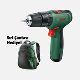 Bosch EasyImpact 12 V 1.5 Ah Tek Akülü Li-ion Darbeli Akülü Vidalama