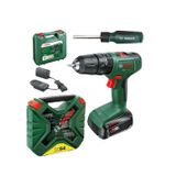 BOSCH Easyımpact 18V-40 Akülü Vidalama (TEK) Batarya 2 Ah , 54 Parça Vidalama Ucu ve Tornavida