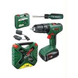 BOSCH Easyımpact 18V-40 Akülü Vidalama (TEK) Batarya 2 Ah ,Bosch 54 Parça Vidalama Ucu ve Tornavida
